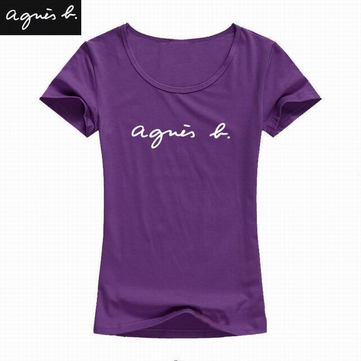 Agnes short round collar T woman S-XL-042